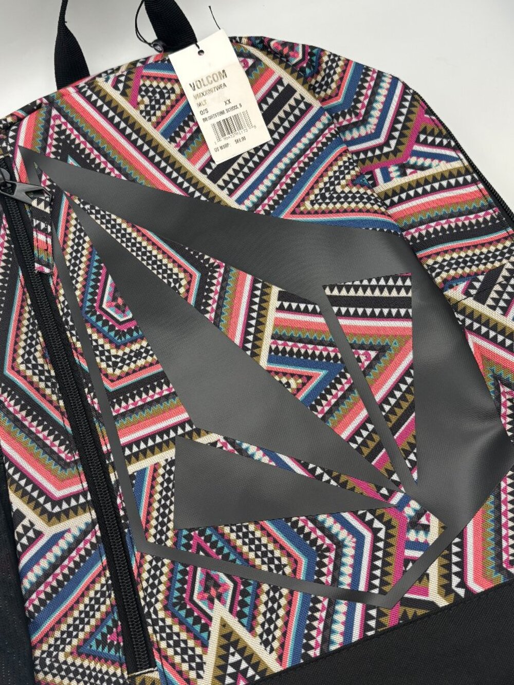 Volcom Brightstone Backpack, Multicolor, for School Gym Work Sports Travel NWT